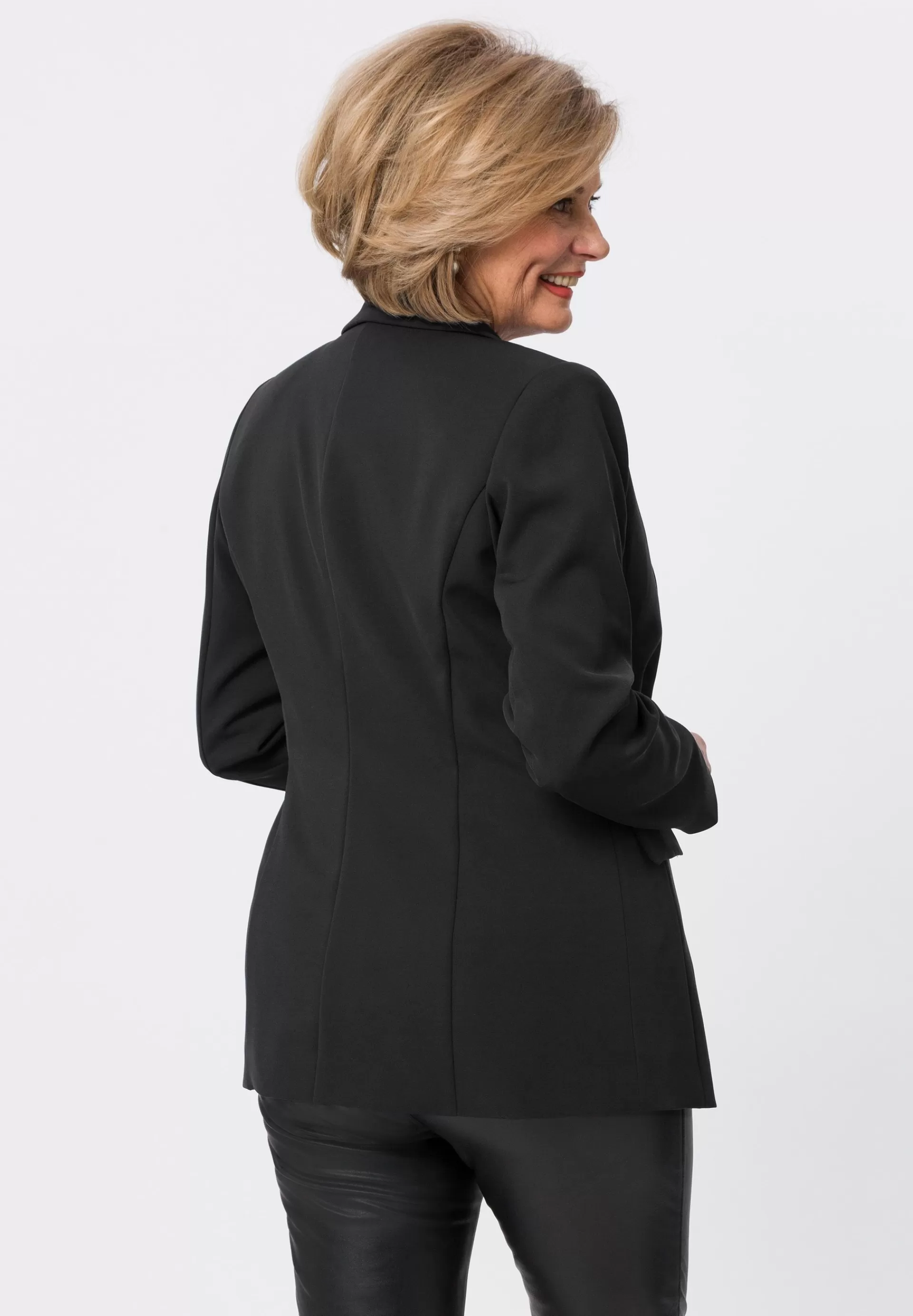 FRANK WALDER Blazer für einen lässigen Business-Look schwarz Sale