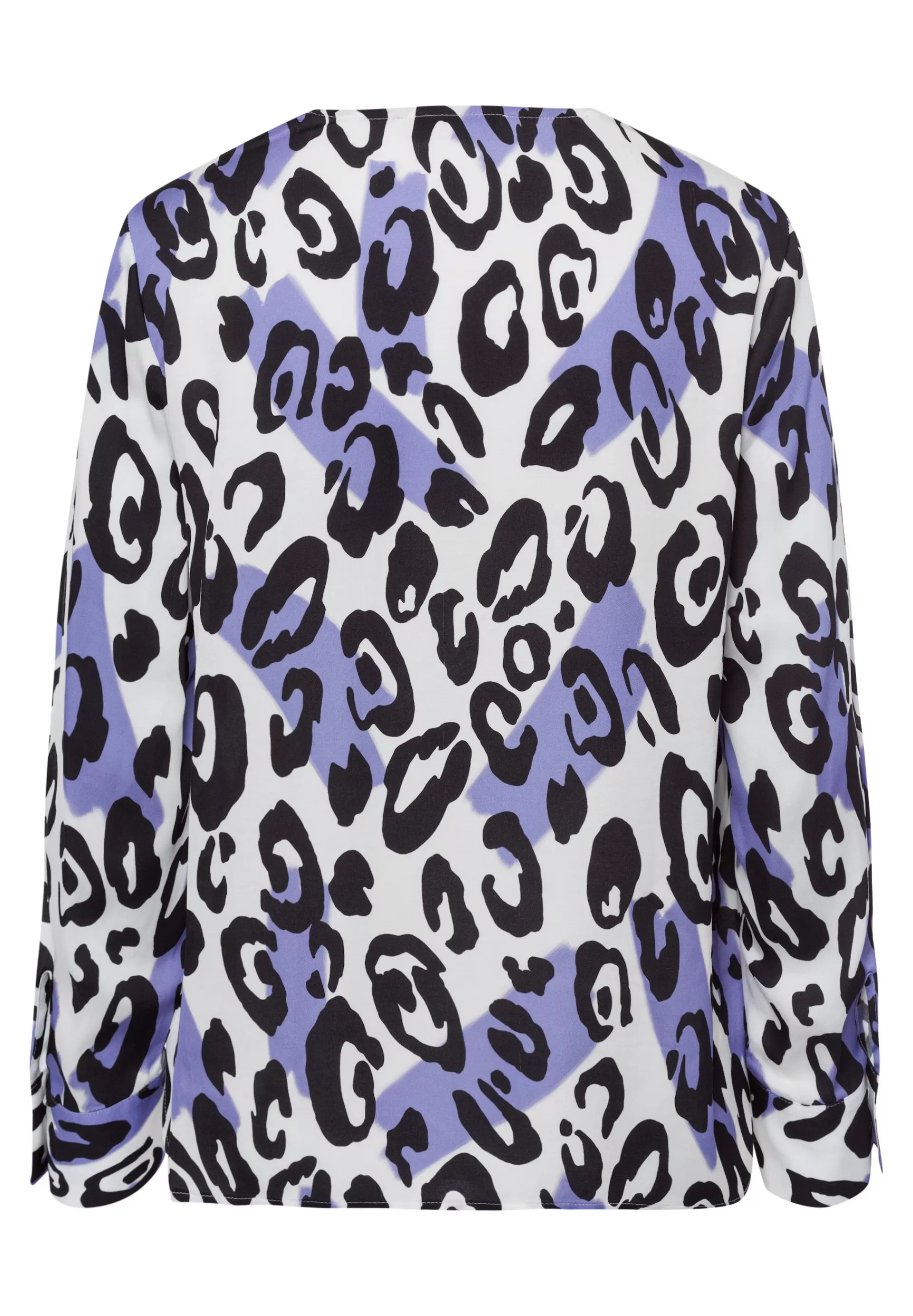 FRANK WALDER Bluse mit tollem Animalprint deepviolet Flash Sale