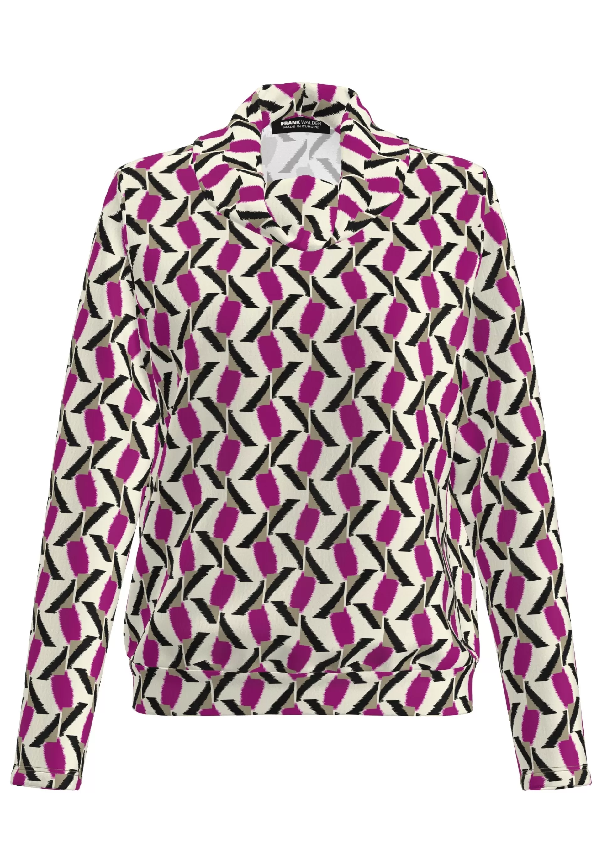 FRANK WALDER Shirt in modernem Schnitt frenchfuchsia Sale