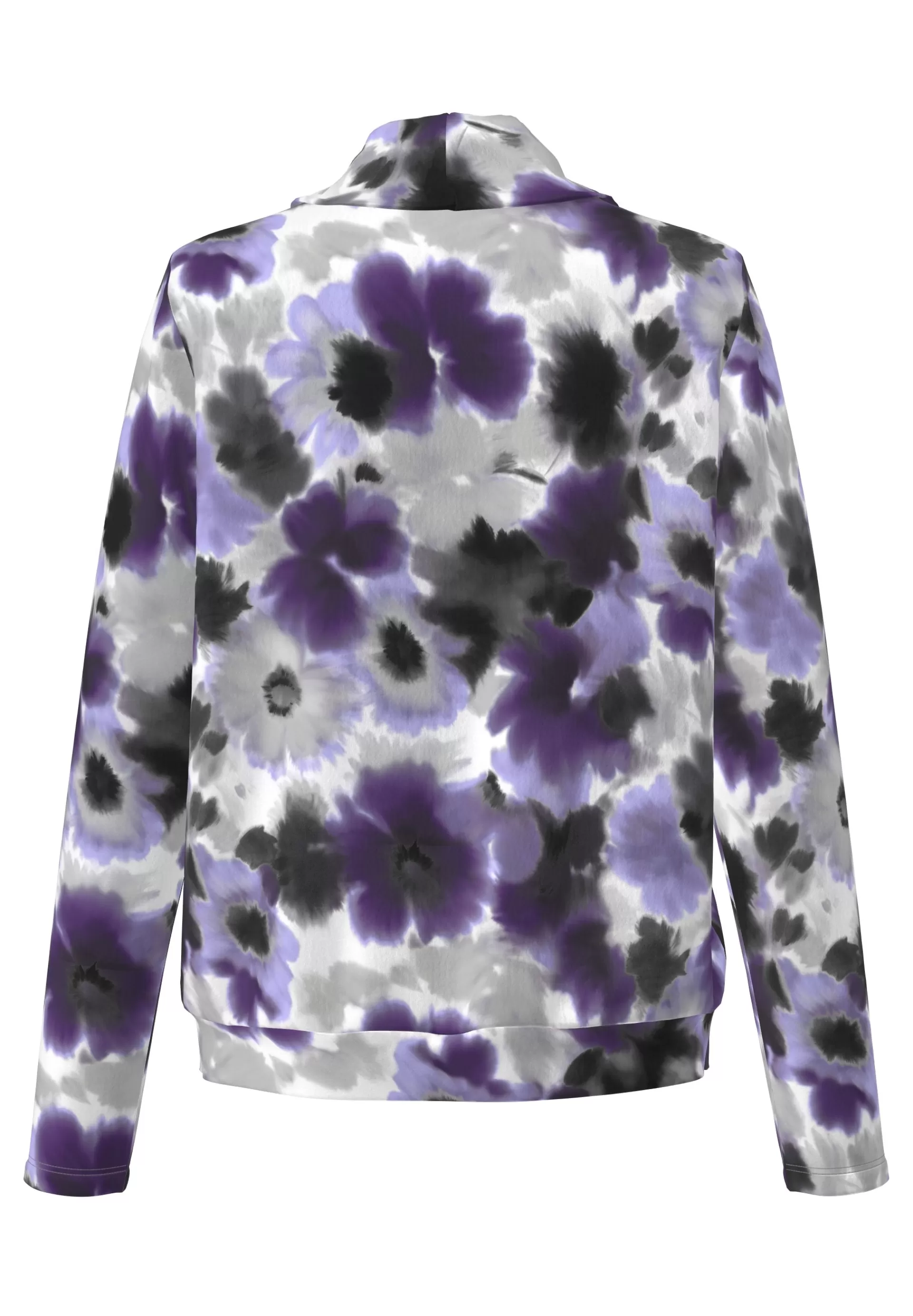 FRANK WALDER Shirt mit komfortablem Saumbund deepviolet Flash Sale